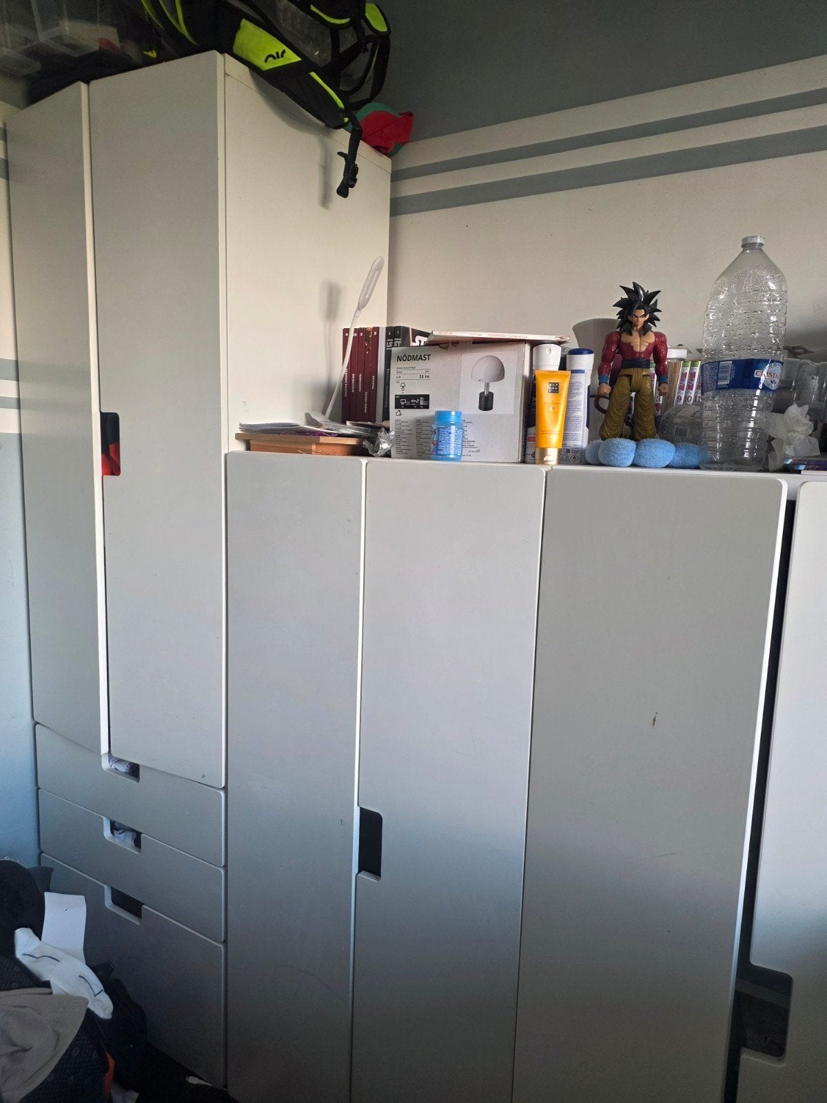 armoire smastad, Enlèvement, Utilisé