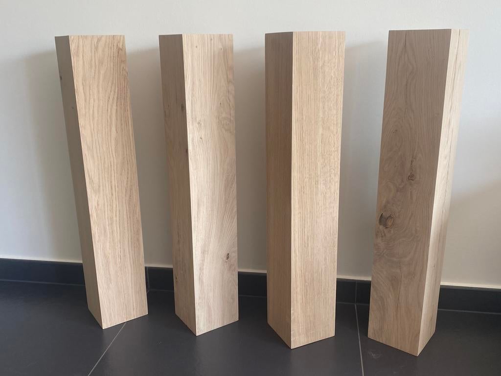 Colonnes en chêne massif, 50 mm ou plus, Moins de 200 cm, Enlèvement, Poutre