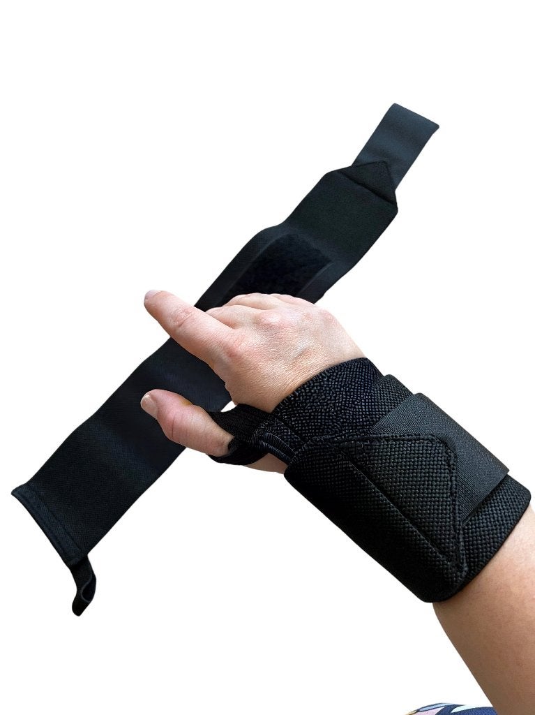 Wrist straps polsbeschermers voor krachttraining nieuw, Enlèvement ou Envoi, Neuf, Pectoraux, Autres types