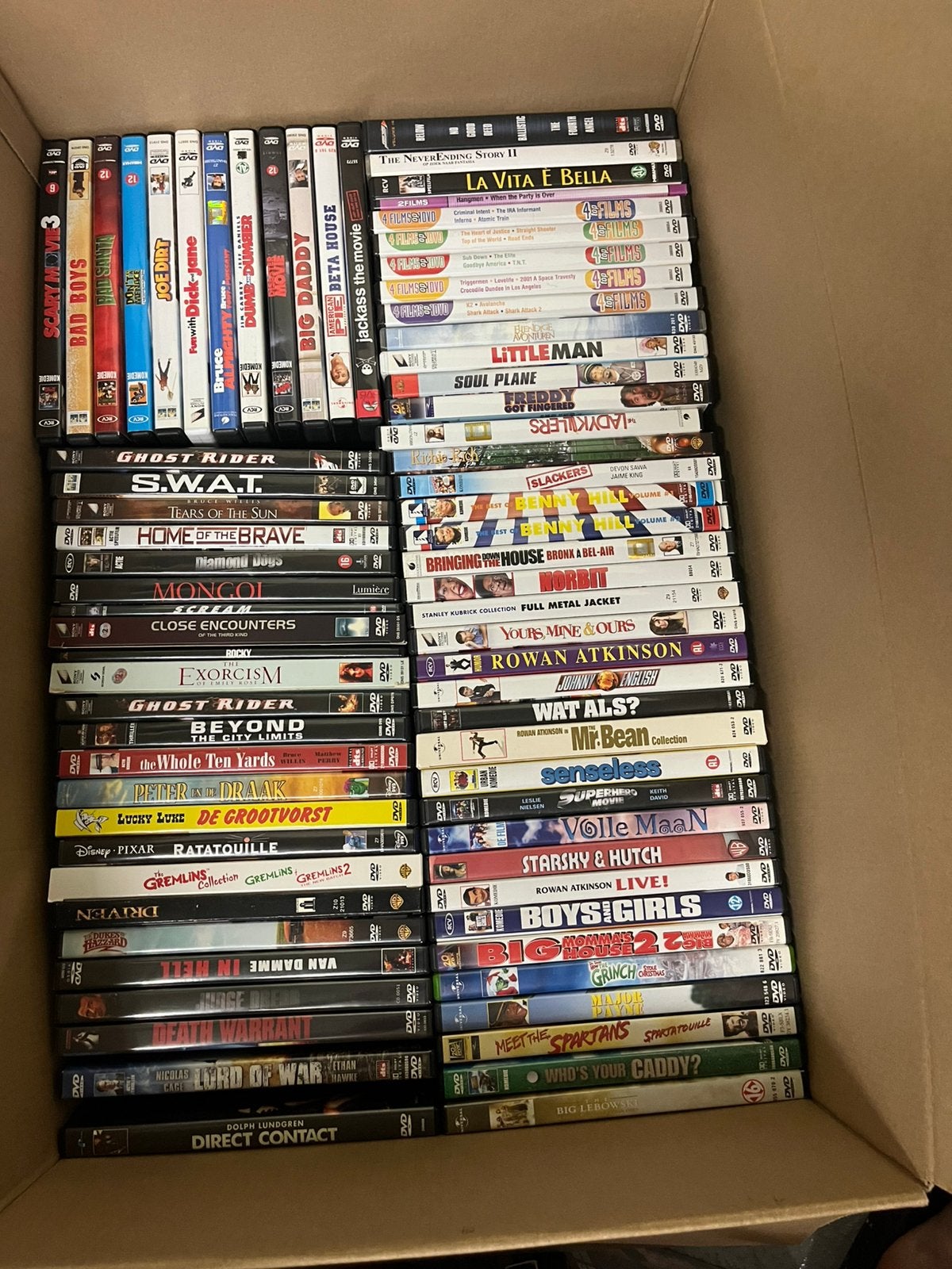 125 DVD”s, Cd's en Dvd's, Ophalen, Zo goed als nieuw