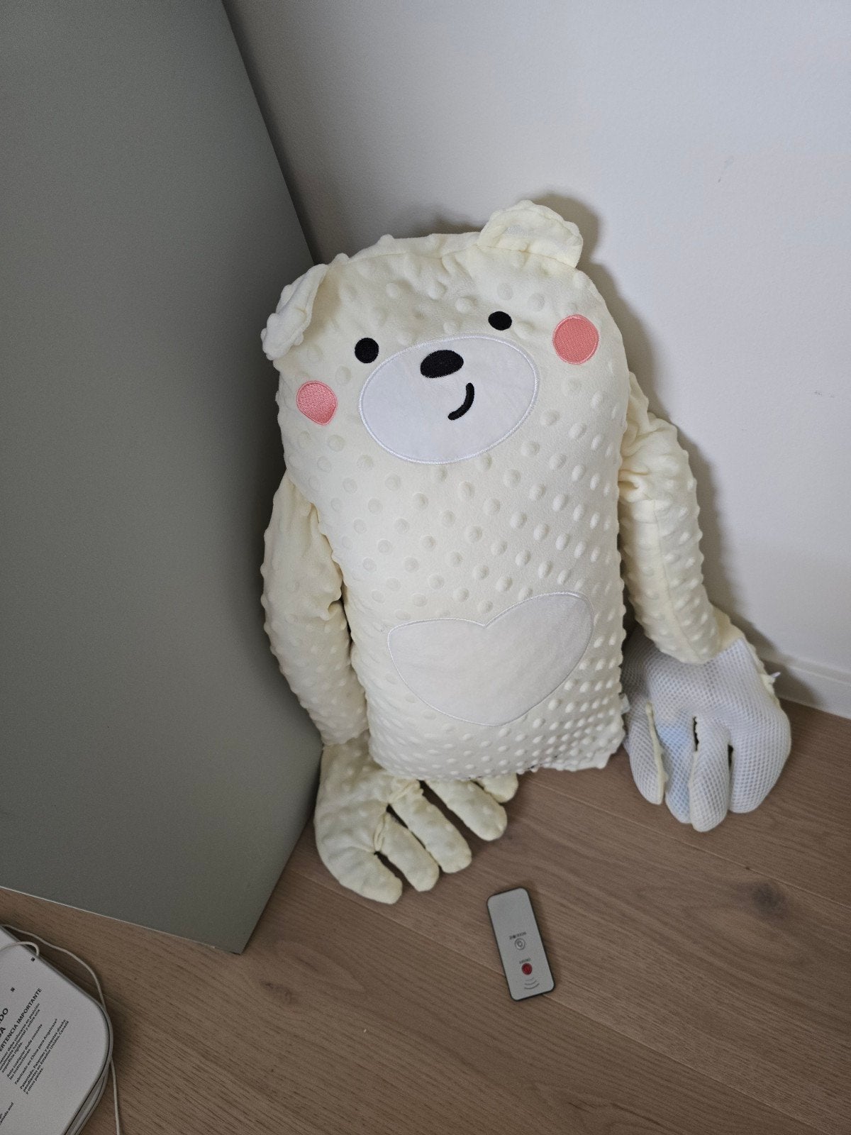 Chocobear brengt de baby tot rust, met kloppend effect, Kinderen en Baby's, Speelgoed | Knuffels en Pluche, Overige merken, Overige karakters