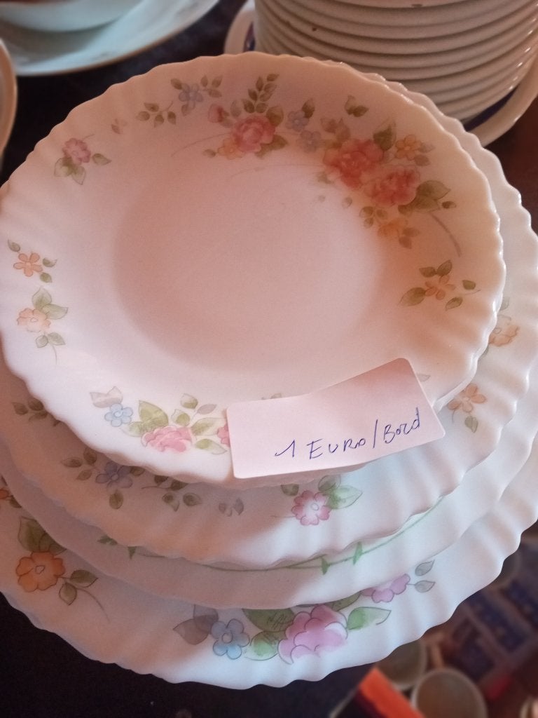 vaisselle, Assiettes(s), Comme neuf, Céramique, Enlèvement