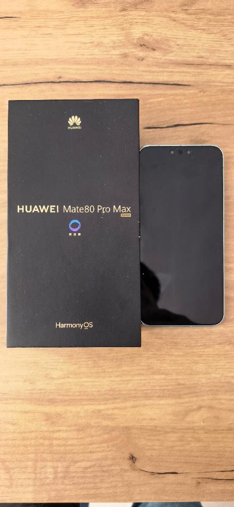 HUAWEI MATE 80 PRO MAX |16/512 GB | AURORA BLUE, Ophalen, Blauw, Zo goed als nieuw, Zonder simlock