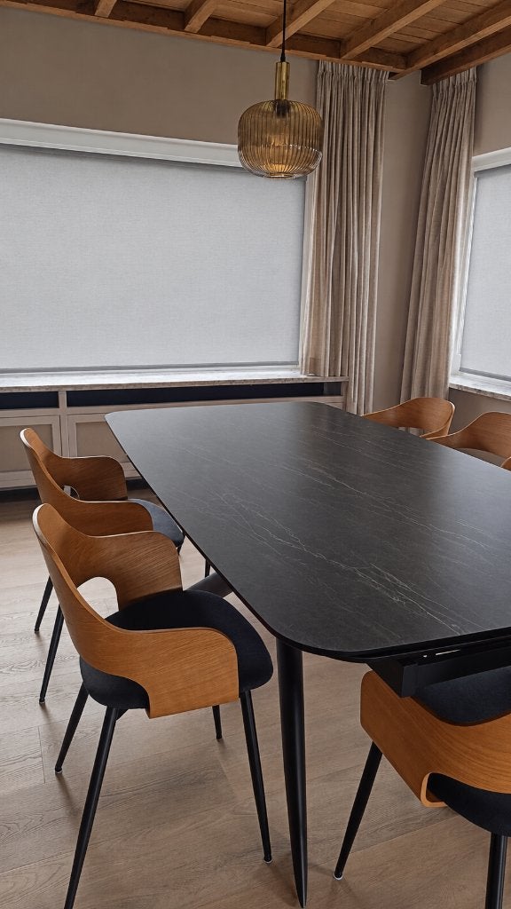 6 stoelen, Maison & Meubles, Enlèvement, Noir, Bois, Scandinavisch