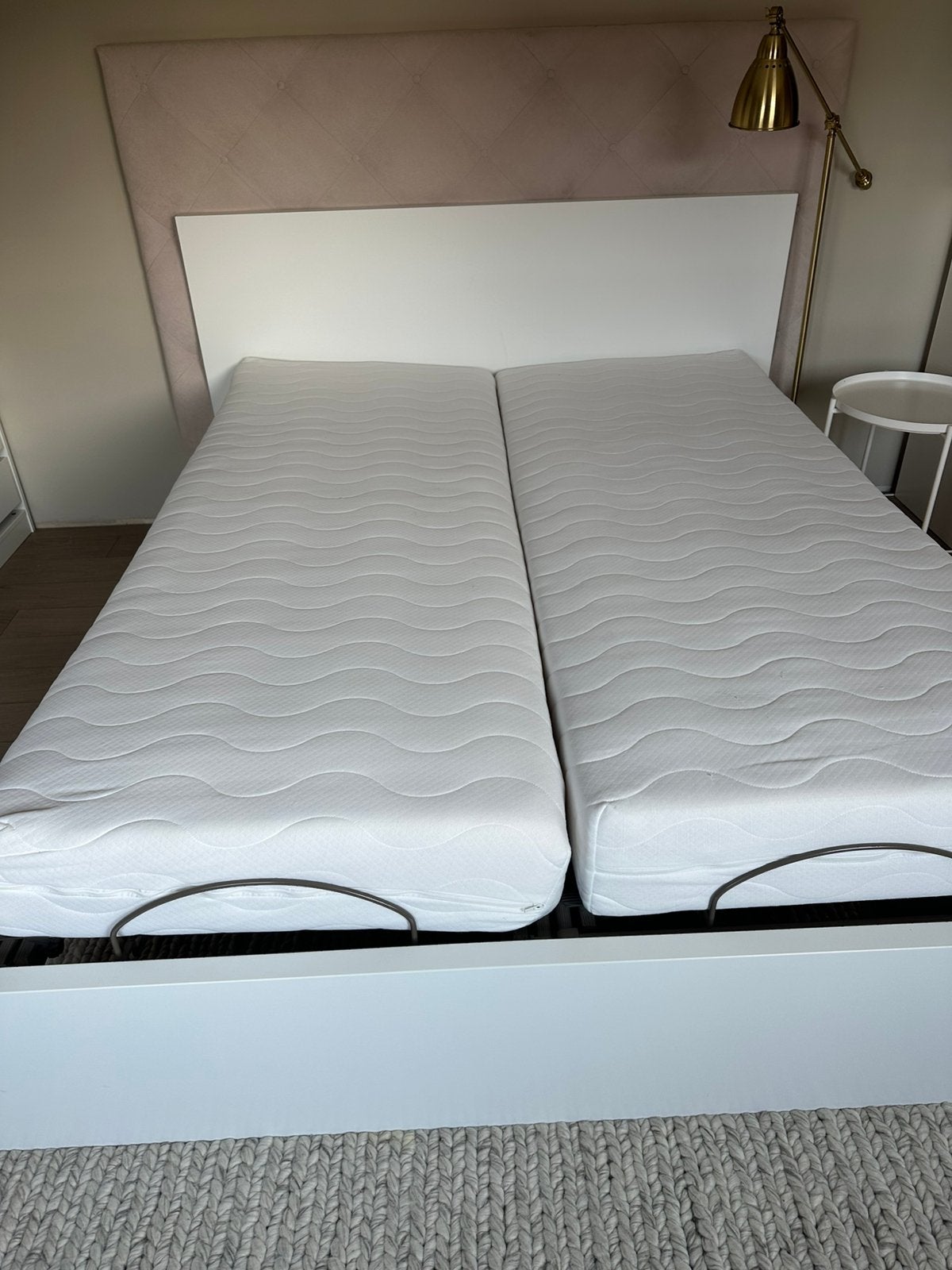 Tweepersoonsbed 160x200, Ophalen, Zo goed als nieuw