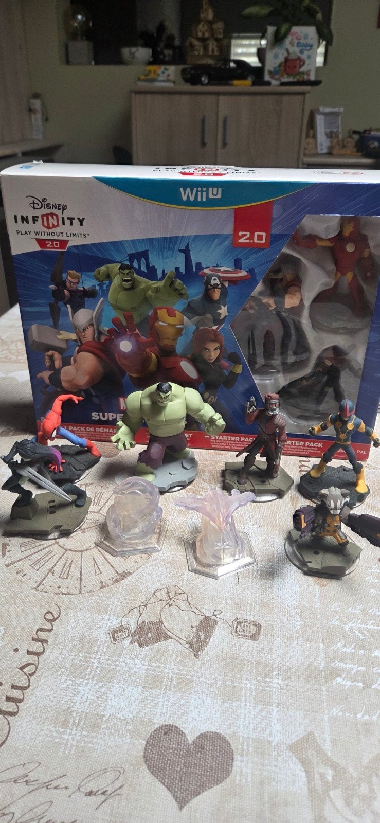 Grote set Disney Infinity 2.0 (Wii U) incl. Spider-Man & hul, Enlèvement ou Envoi, À partir de 7 ans