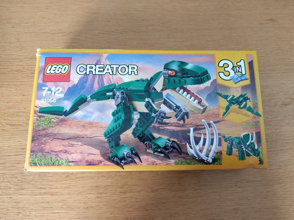 Lego 31058 Dinosaurs Creator 3 in 1, Ophalen, Lego, Zo goed als nieuw, Compleet