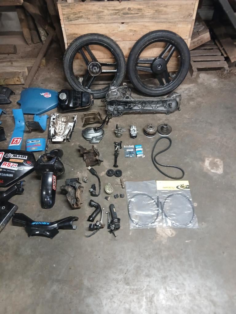 Honda wallaroo onderdelen, Ophalen