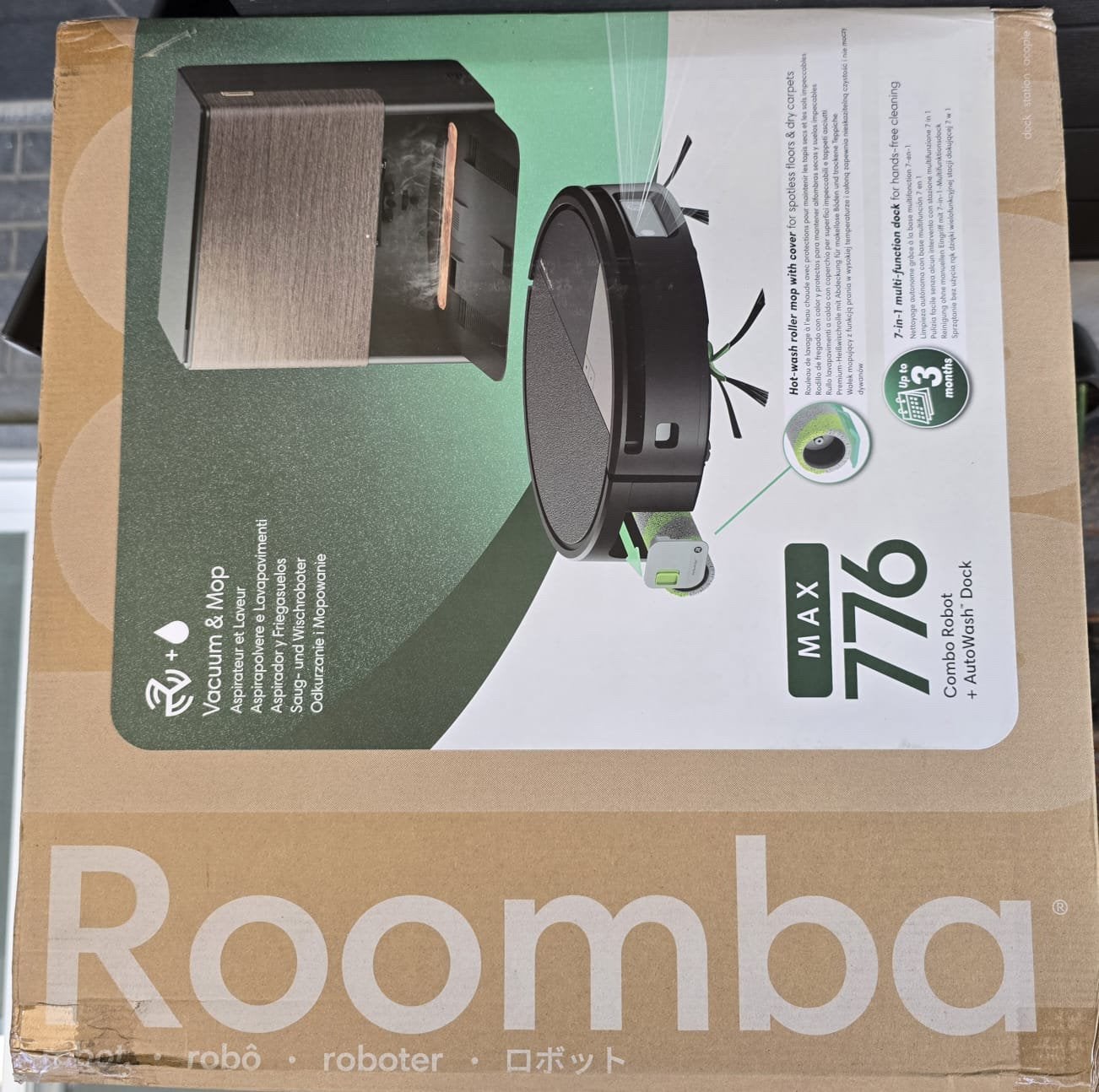 Roomba Max 776 NIEUW IN GESLOTEN DOOS., IRobot, Stille werking, Nieuw, Ophalen of Verzenden