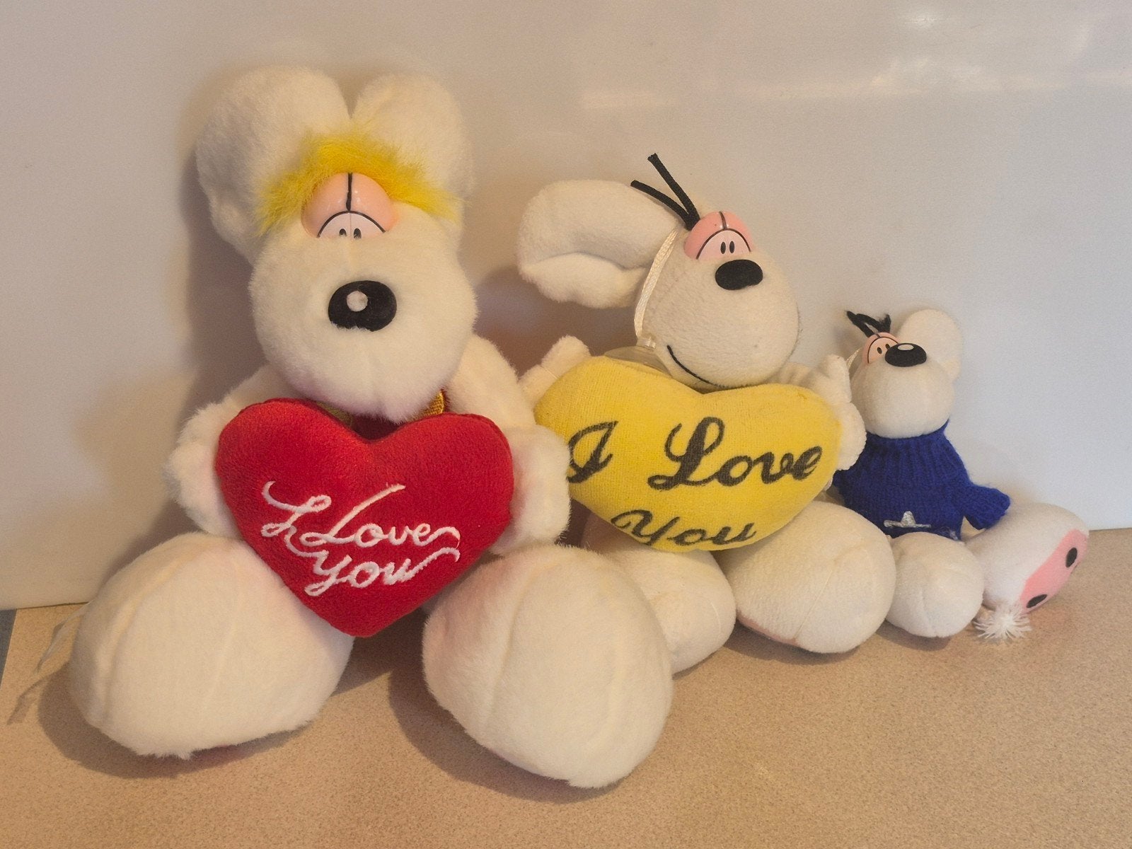 Diddl knuffels; samen €8, Verzamelen, Ophalen of Verzenden, Diddl, Gebruikt, Knuffel