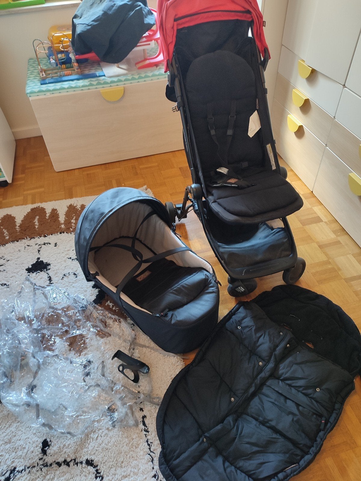 Poussette Mountain Buggy et accessoires, Enfants & Bébés, Enlèvement, Poussette, Autres marques, Avec nacelle