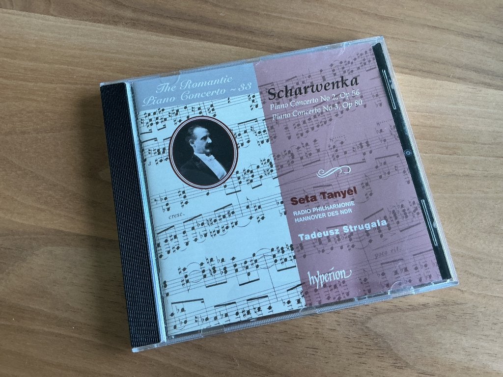 Scharwenka : Piano Concertos. Hyperion CD, Cd's en Dvd's, Cd's | Klassiek, Gebruikt, Soloconcert, Ophalen of Verzenden, Romantiek