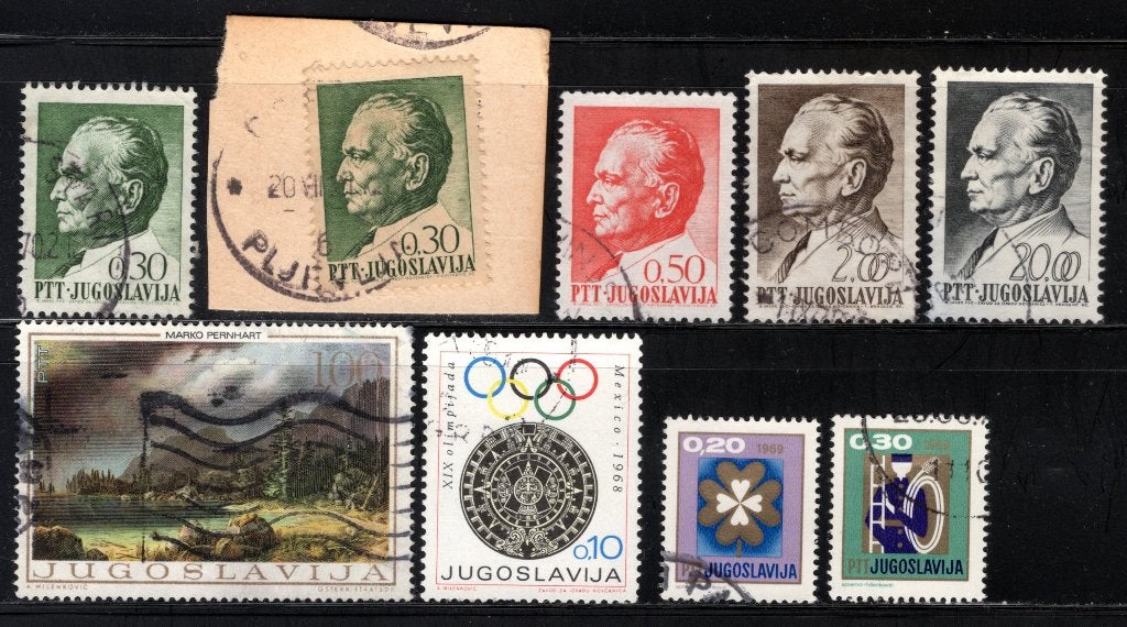 YOUGOSLAVIE Lot 1968 timbré, Envoi, Yougoslavie, Affranchi