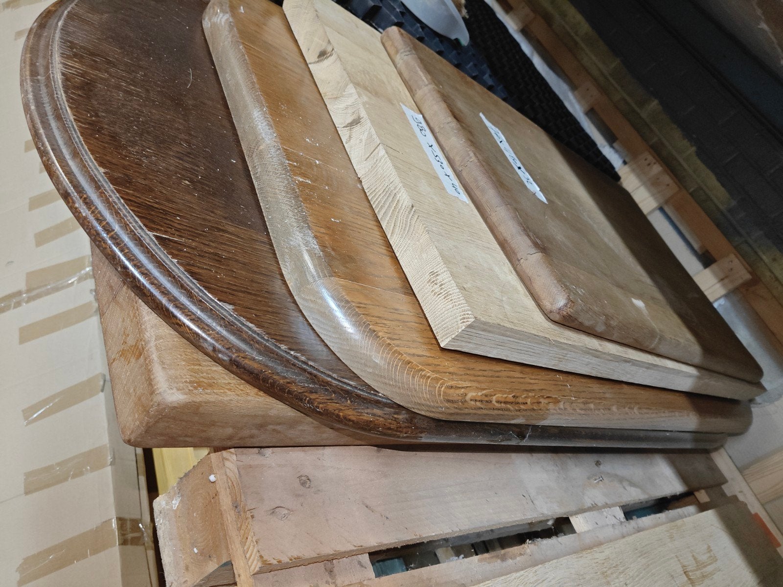 5 eiken bladen, Doe-het-zelf en Bouw, Ophalen, Eiken