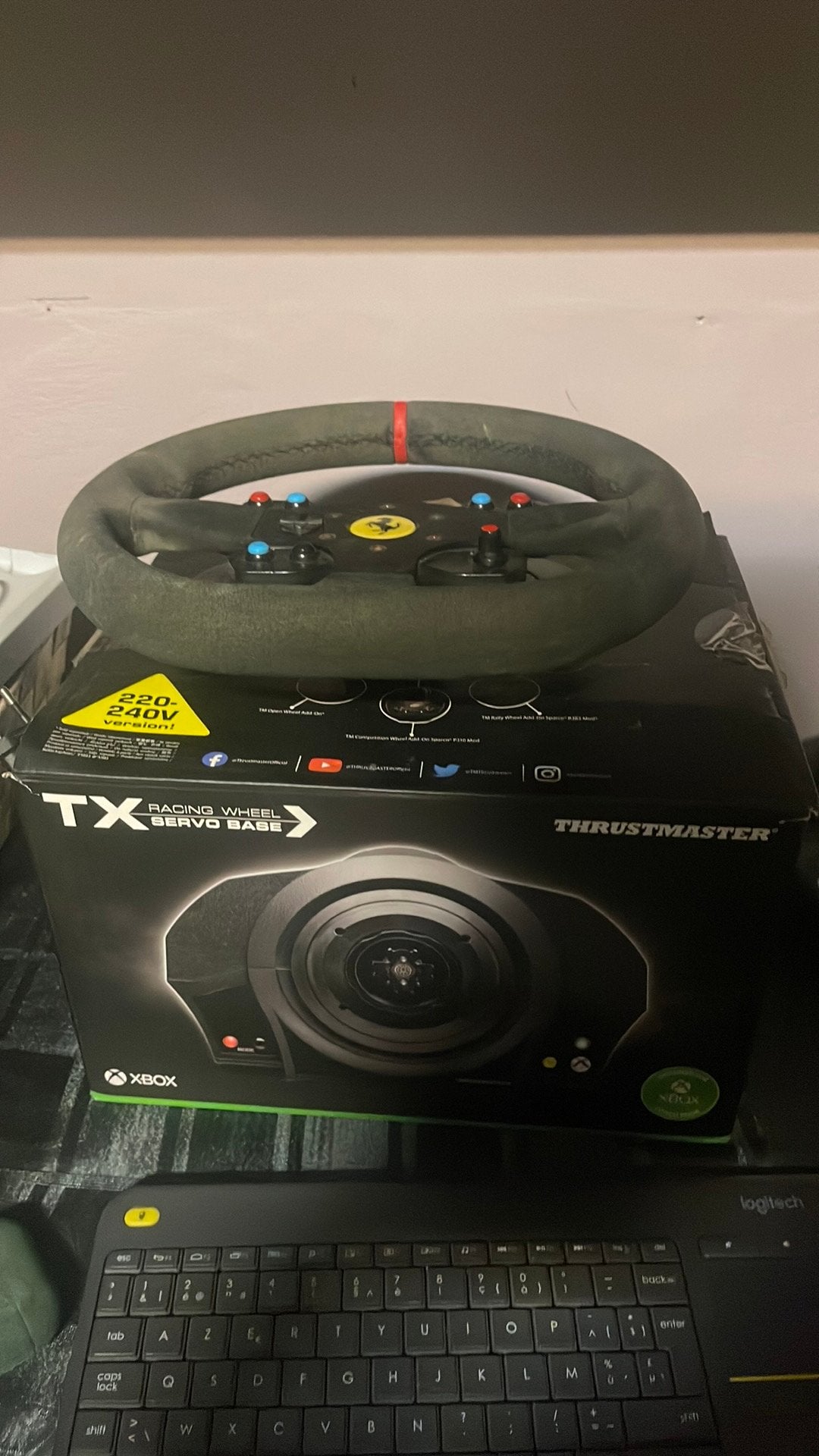 Thrustmaster tx wheelbase, Games en Spelcomputers, Ophalen, Zo goed als nieuw