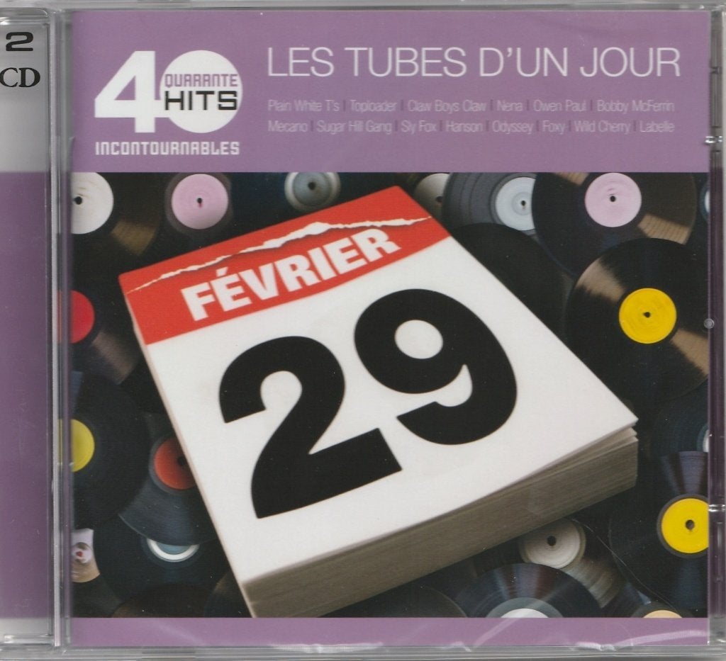 les tubes d'un jour ( 40 hits incontournables ), CD & DVD, CD | Compilations, Enlèvement ou Envoi, Neuf, dans son emballage, Pop