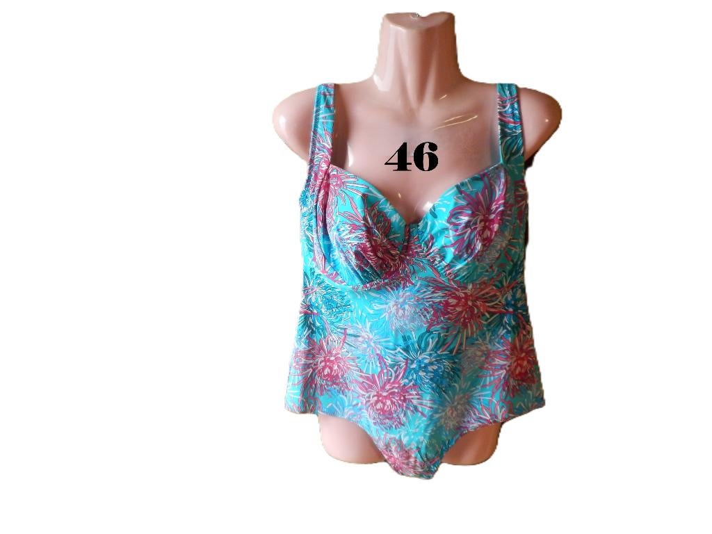 (36) -maillot femme t.46 bleu - anita -, Anita, Enlèvement ou Envoi, Comme neuf, Maillot de bain
