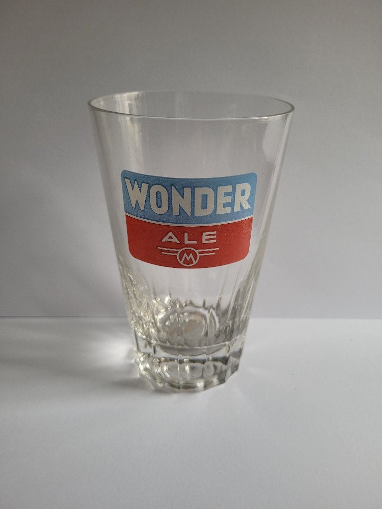 Moortgat Wonder Ale bierglas, Verzamelen, Ophalen of Verzenden, Gebruikt, Glas of Glazen, Duvel