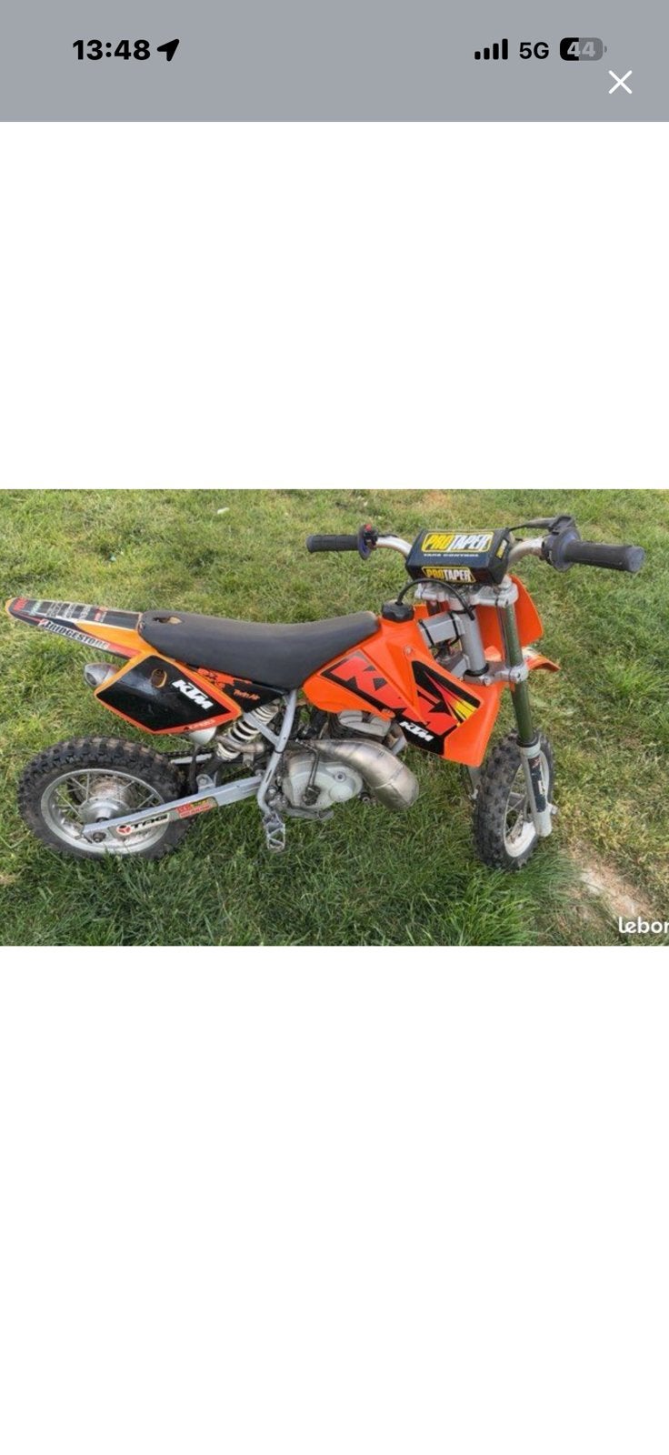 Ktm 50 sx 2014, Enlèvement, Comme neuf