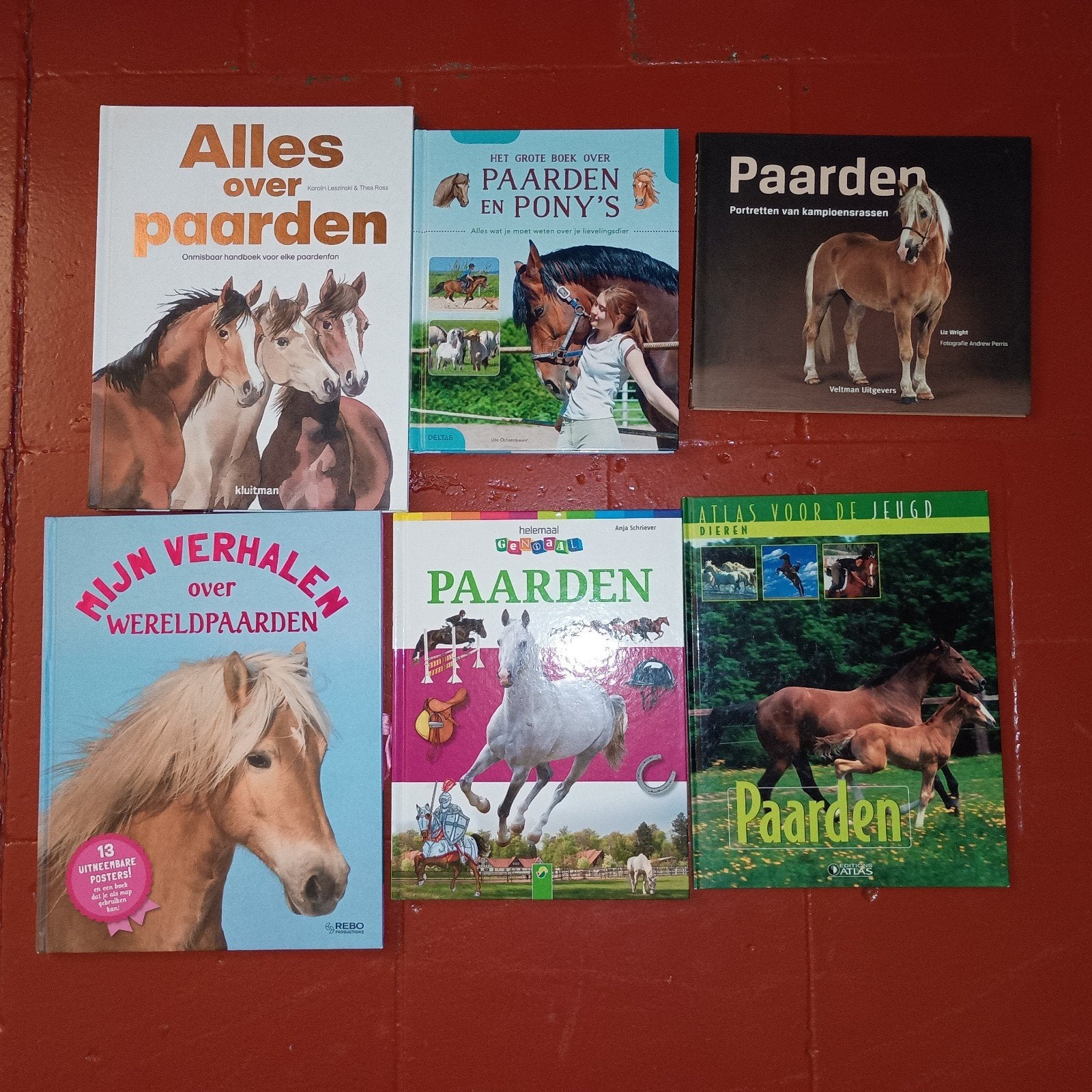 6 nieuwe boeken over paard paarden, Ophalen