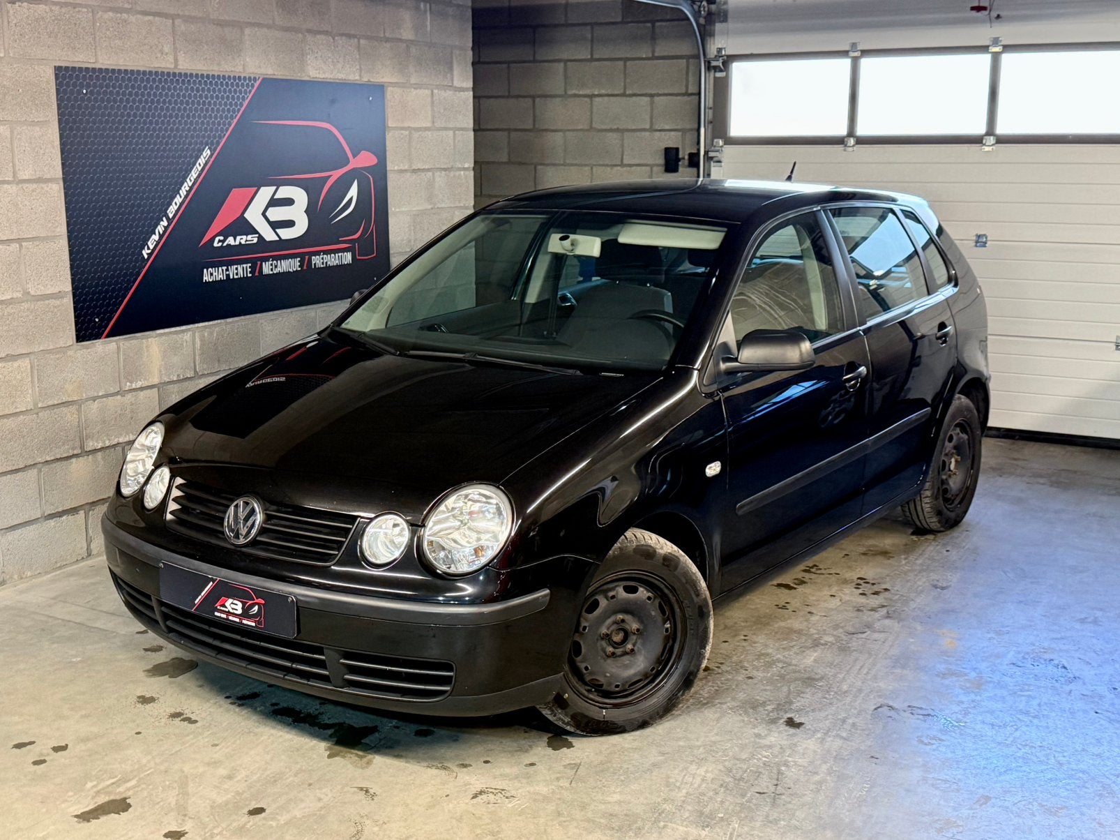 VW Polo 9N1 • 100.000 Kms • 1.2 Benzine, Auto's, Voorwielaandrijving, Stof, Zwart, 48 kW