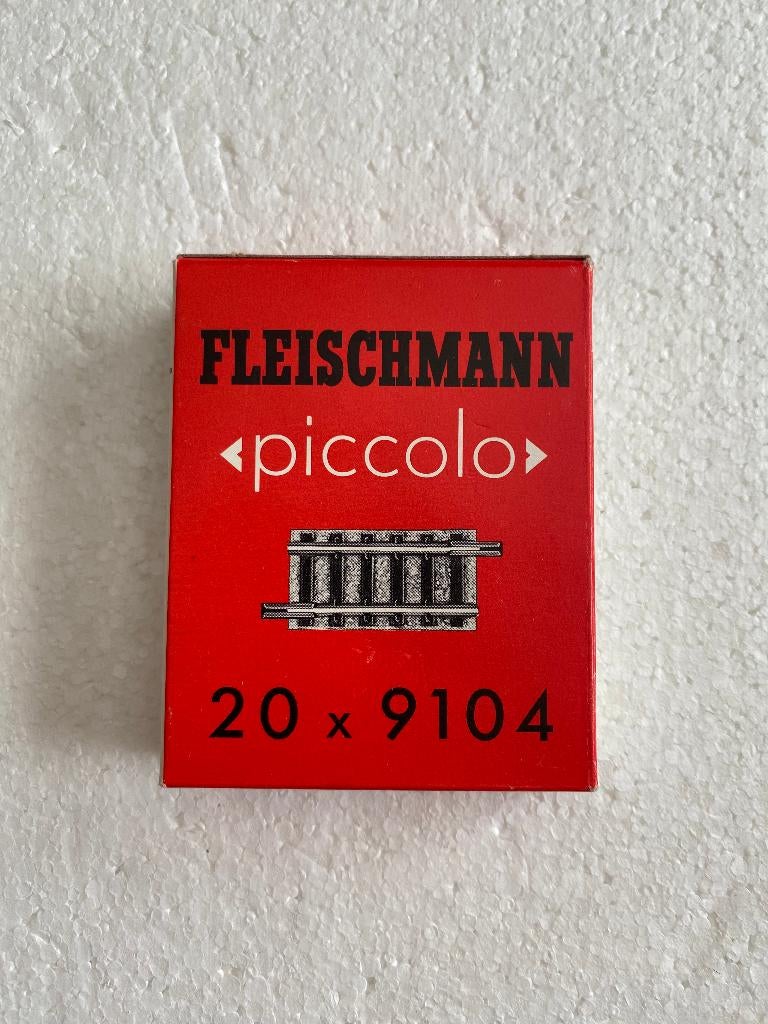 FLEISCHMANN PICCOLO - RECHTE RAILS VAN 27,75 mm, Hobby en Vrije tijd, Modeltreinen | N-Spoor, Gelijkstroom, Verzenden, Fleischmann