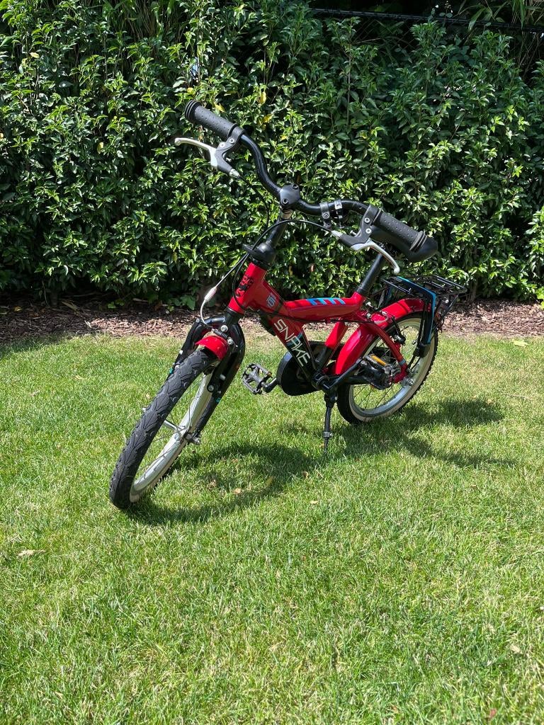 Kinderfiets Loekie snake - 16 inch, Fietsen en Brommers, Ophalen, Gebruikt, 16 inch, Loekie