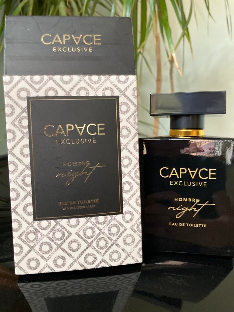 Hombre Night van Capace Exclusive EDT 100ml parfum heren, Verzamelen, Parfumverzamelingen, Ophalen, Nieuw, Parfumfles, Gevuld