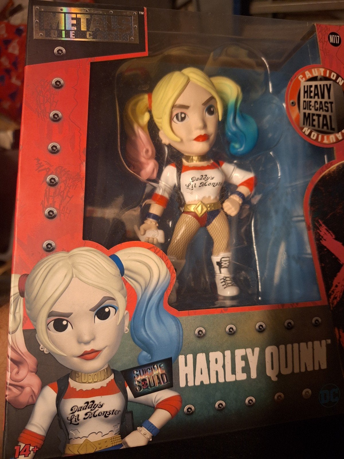 Harley Quinn metalen figuur, Ophalen of Verzenden