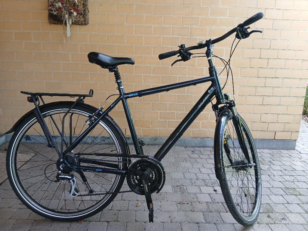 RALEIGH OAKLAND herenfiets, Velgrem, Versnellingen, Zo goed als nieuw, 53 tot 57 cm