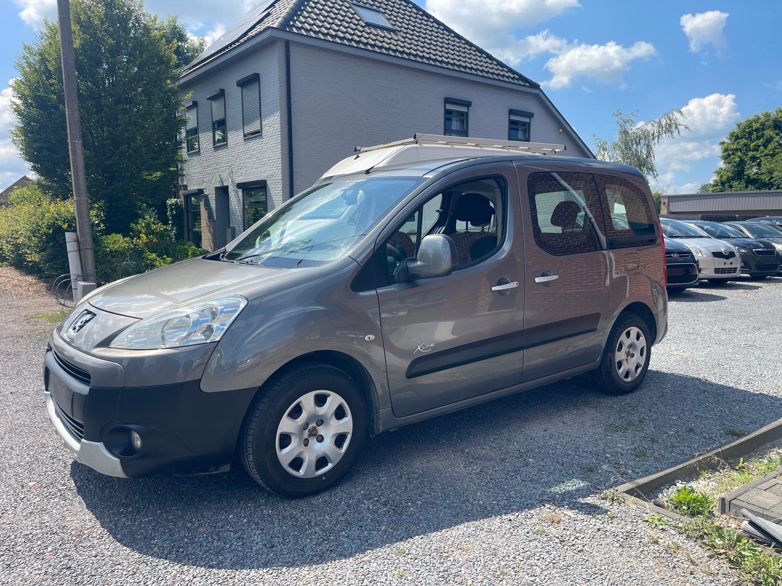 Peugeot Partner Tepee 1.6HDi X-Line,Airco,1er propriétaire.., Autos, Argent ou Gris, Achat, 149 g/km, Boîte manuelle