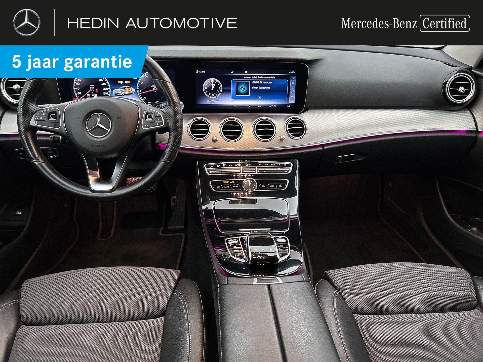 Mercedes-Benz E-Klasse 200 Berline Luxury Line | Widescreen, Autos, Achat, Entreprise, Noir, 184 ch