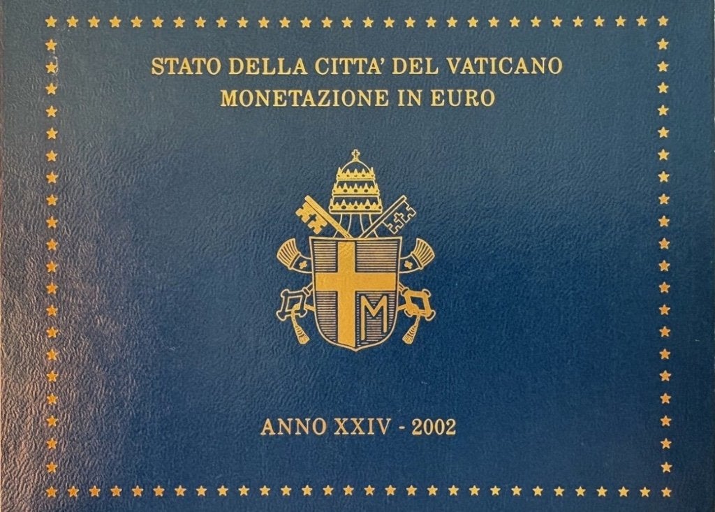 Vatican-Vatican BU 2002 : 1er à 2€, Envoi, Vatican, Autres valeurs, Série
