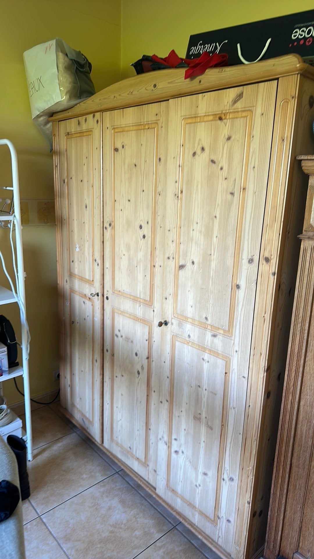 Garde-robe, Enlèvement, Utilisé, Pin