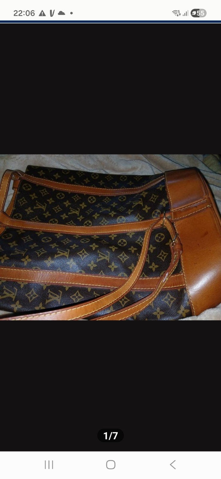 Grote handtas/rugzak stijl LV, Ophalen, Handtas
