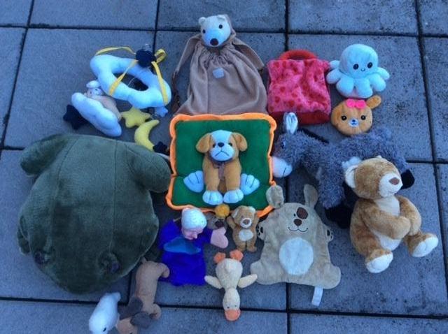lot 15 animaux en peluche, Enfants & Bébés, Jouets | Peluches, Enlèvement ou Envoi, Comme neuf, Singe
