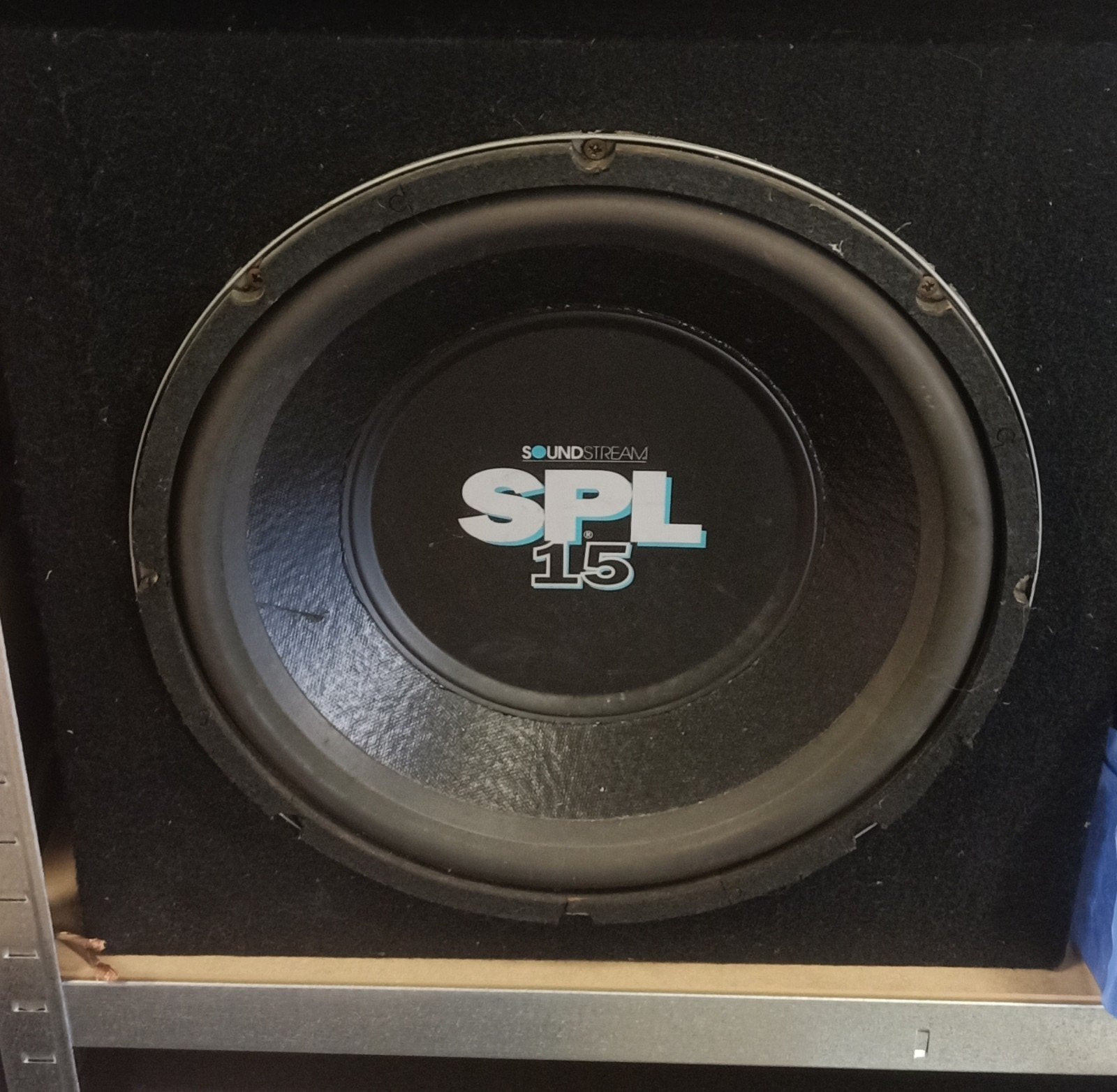 subwoofer Soundstream SPL15 de 15 pouces à l'ancienn, Enlèvement