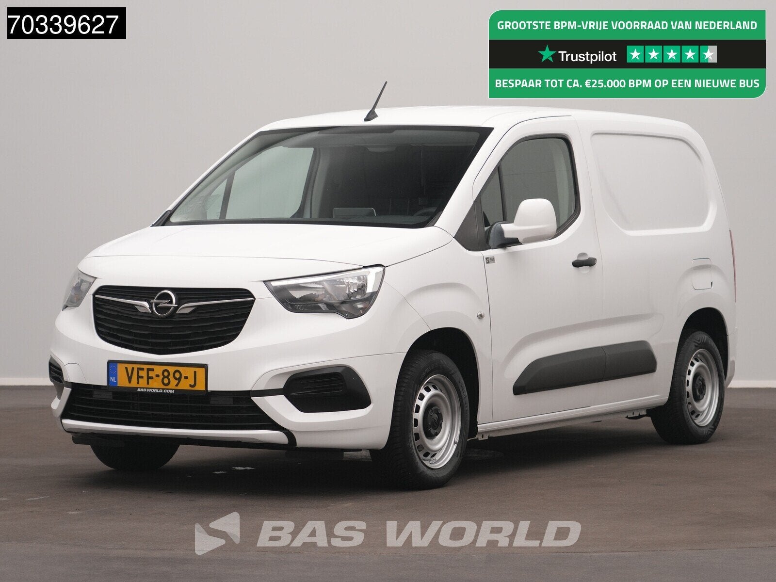 Opel Combo 102pk L1H1 Airco Navi Carplay Cruise Parkeersenso, 75 kW, Stof, Euro 6, 4 cilinders
