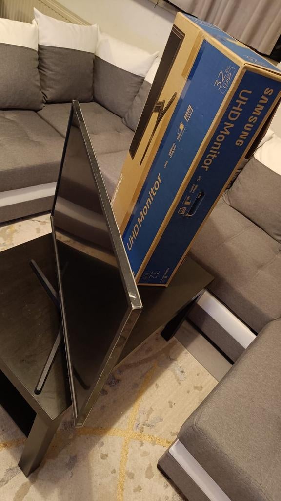Te Koop: Samsung 32” UHD Monitor – In Topstaat!, Autres types, Comme neuf, Ultra HD (4K), Enlèvement