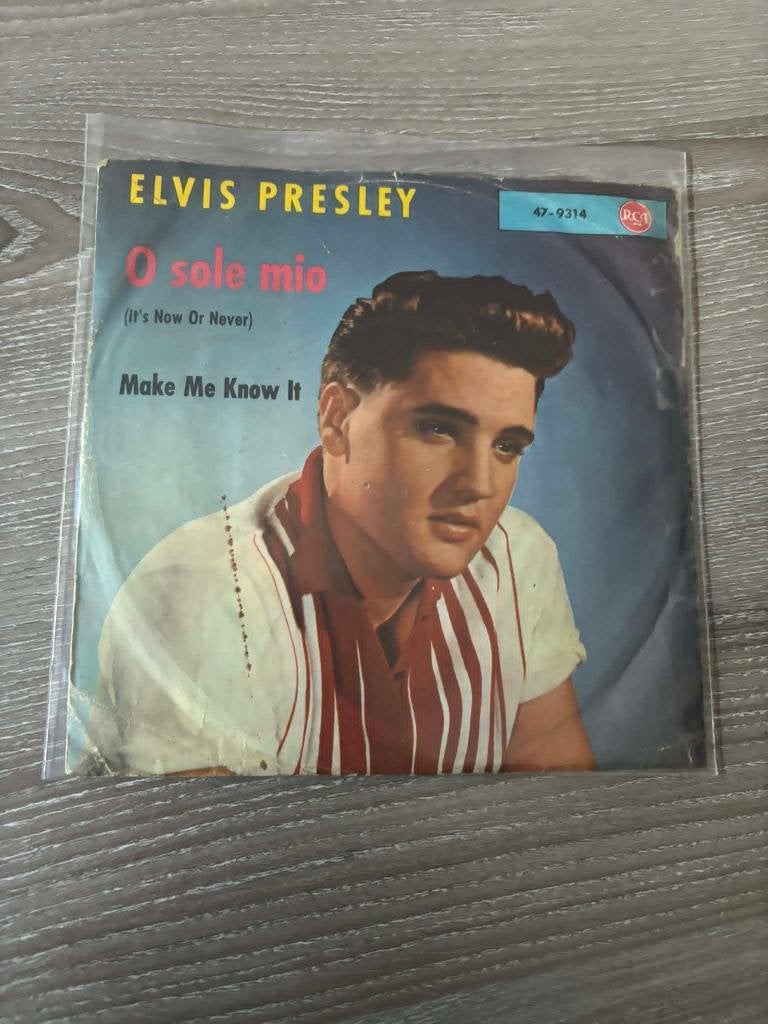 Elvis single it's now or never/make me know it, Duitse pers., Cd's en Dvd's, Vinyl Singles, Gebruikt, 7 inch, Ophalen of Verzenden