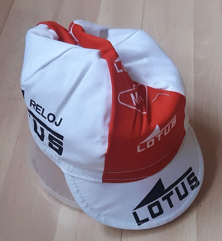 WIELRENNEN CYCLISME ORIGINEEL TEAM CAP PET LOTUS, Ophalen of Verzenden