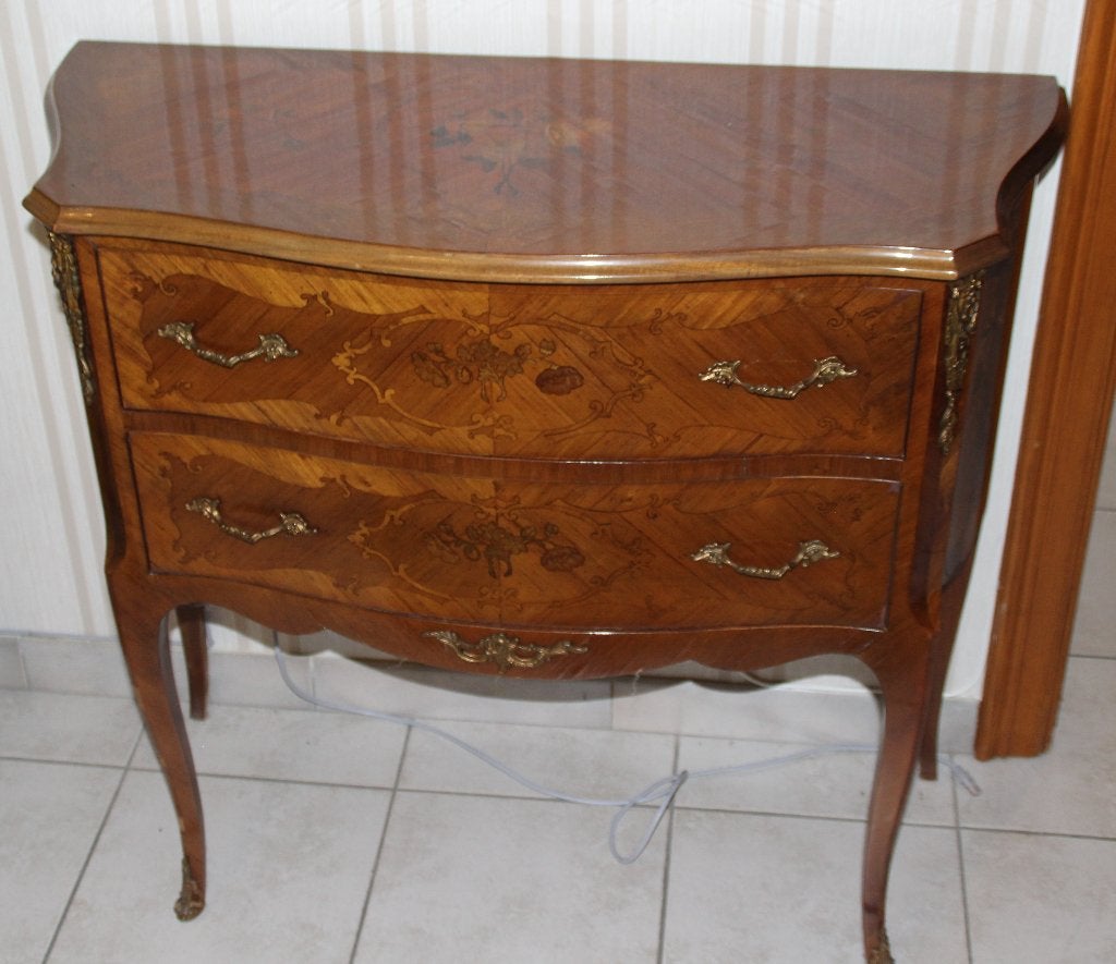 Commode à 2 tiroirs - Style Louis XV, Enlèvement