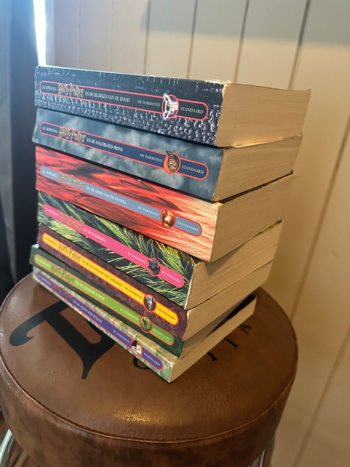 Complete reeks harry potter boeken, Ophalen of Verzenden, Gelezen, Populaire fictie