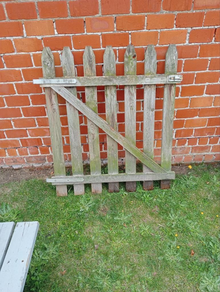 Tuinpoortje tuin poort houten poortje dieren kippen enzo, Ophalen