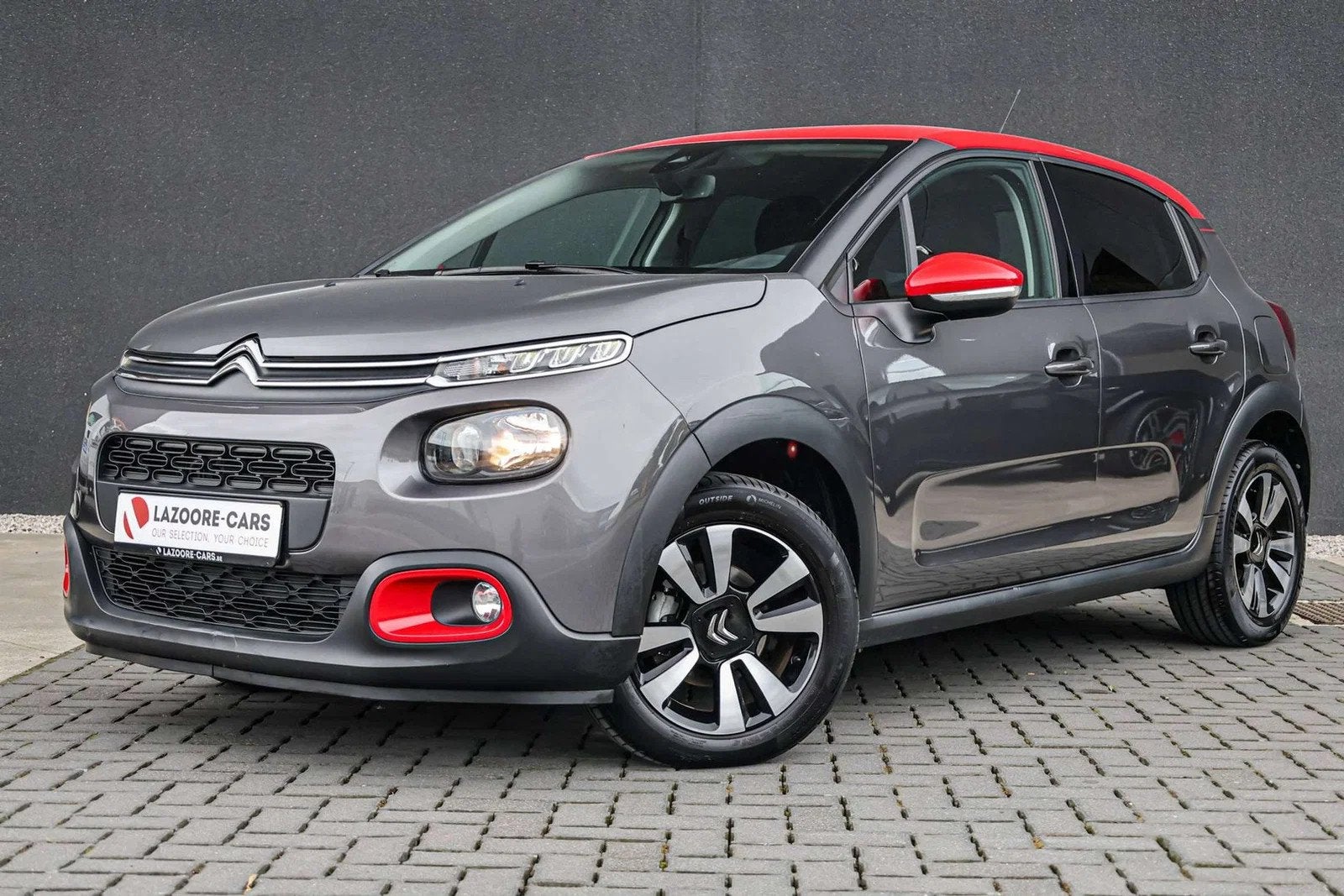 Citroën C3 1.2 PureTech Shine S (automatique), Autos, Rouge, Euro 6, Entreprise, 1165 kg