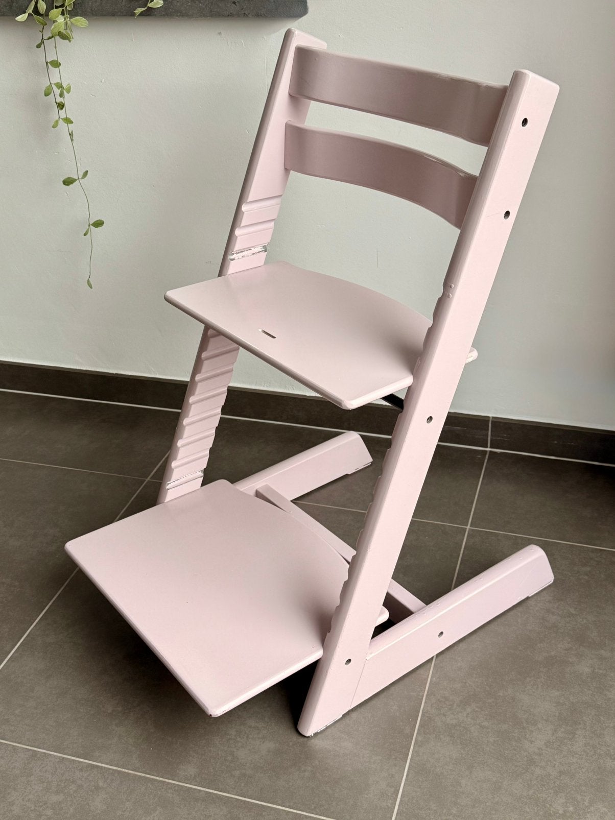 Tripp trapp Stokke pastel roze, Kinderen en Baby's, Ophalen, Gebruikt, Meegroeistoel