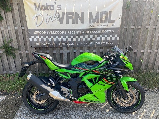 kawasaki ninja 125 abs zeer goede staat, Entreprise, Occasion, Permis Moto A1 minimum, Sport
