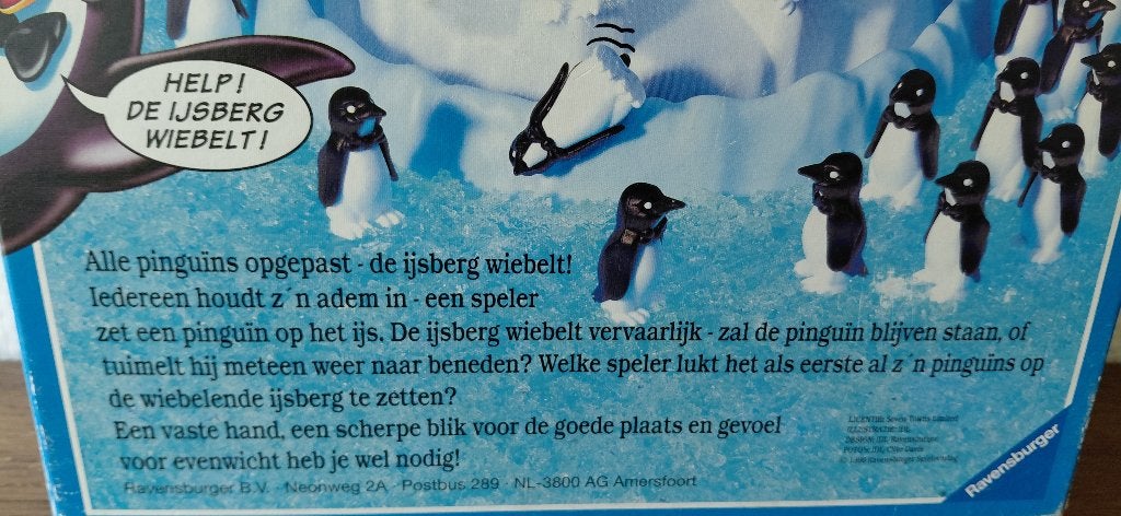Pinguin Panic spel, Ophalen, Zo goed als nieuw
