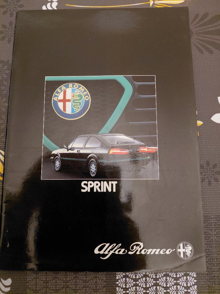 Brochure de l'Alfa Romeo Sprint Veloce Alfasud Sprint, Enlèvement ou Envoi, Alfa Romeo, Comme neuf, Alfa Romeo