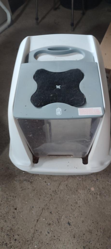 Grande litière chat avec tapis